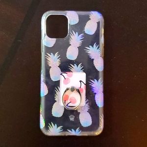 Pineapple flourescent iPhone Case 11/ 11Pro Max/ 12 Pro Max